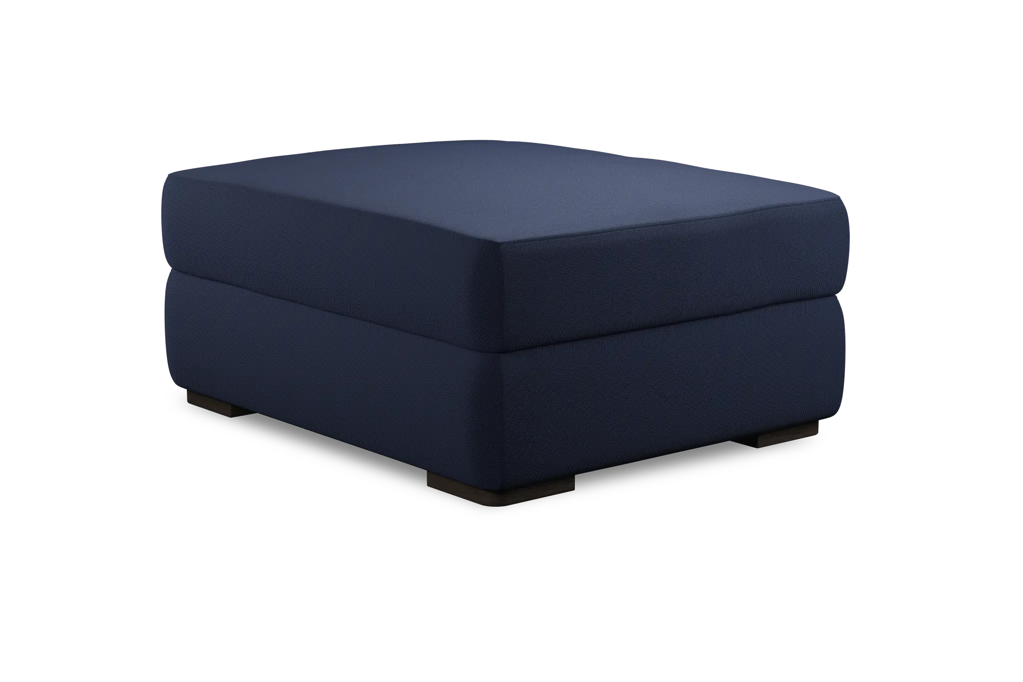 Edgewater Peyton Dark Blue Ottoman Edgewater Peyton Dark Blue Ottoman
