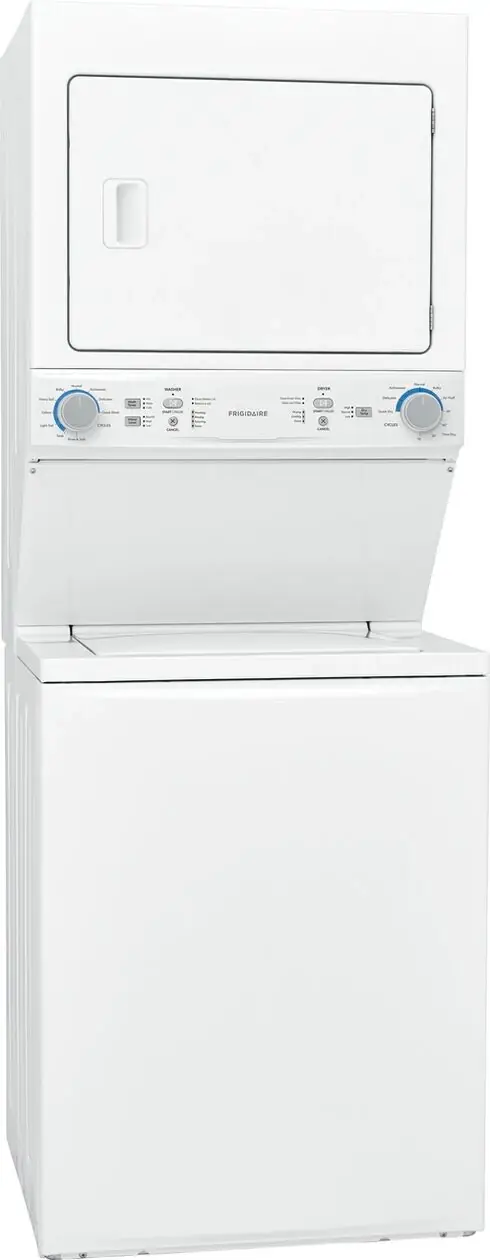 Frigidaire 7522 Series White Electric Laundry Center Frigidaire 7522 Series White Electric Laundry Center