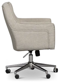 Adeline Light Gray Desk Chair