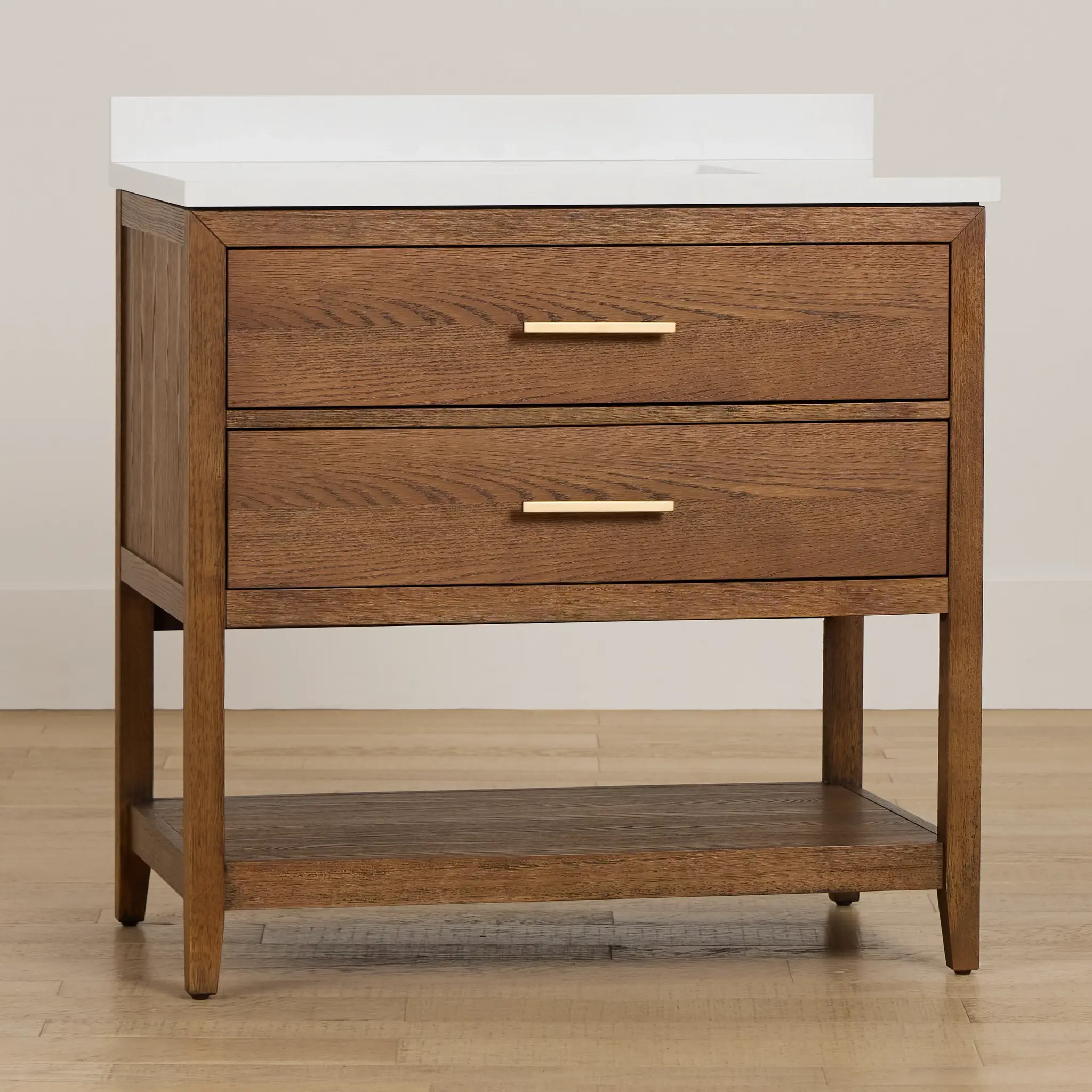 Alden Mid Tone 36" Single Bathroom Vanity Alden Mid Tone 36" Single Bathroom Vanity