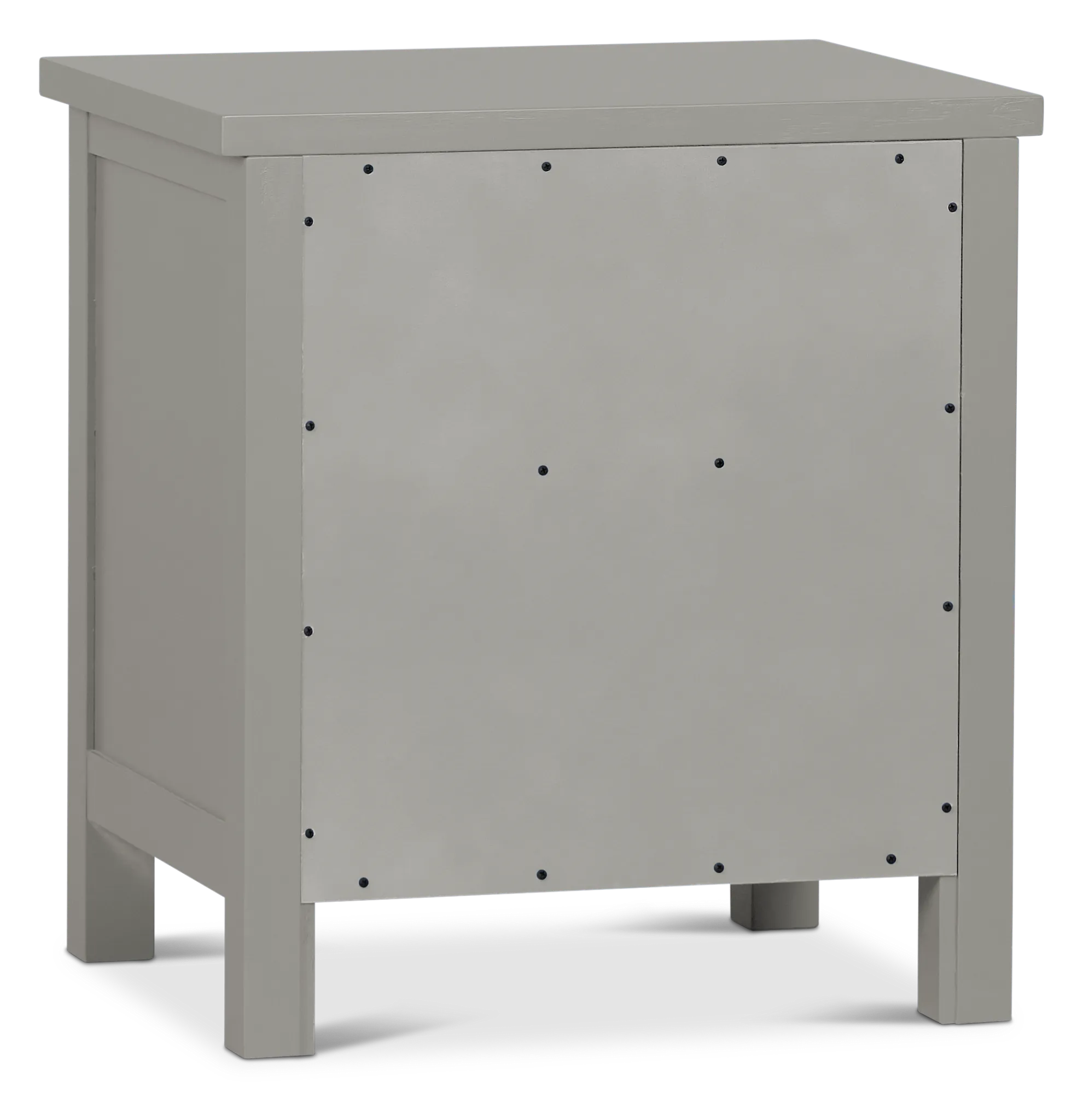 Charleston Gray 1-drawer Nightstand