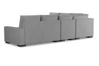 Edgewater Delray Light Gray Medium Two-arm Sectional