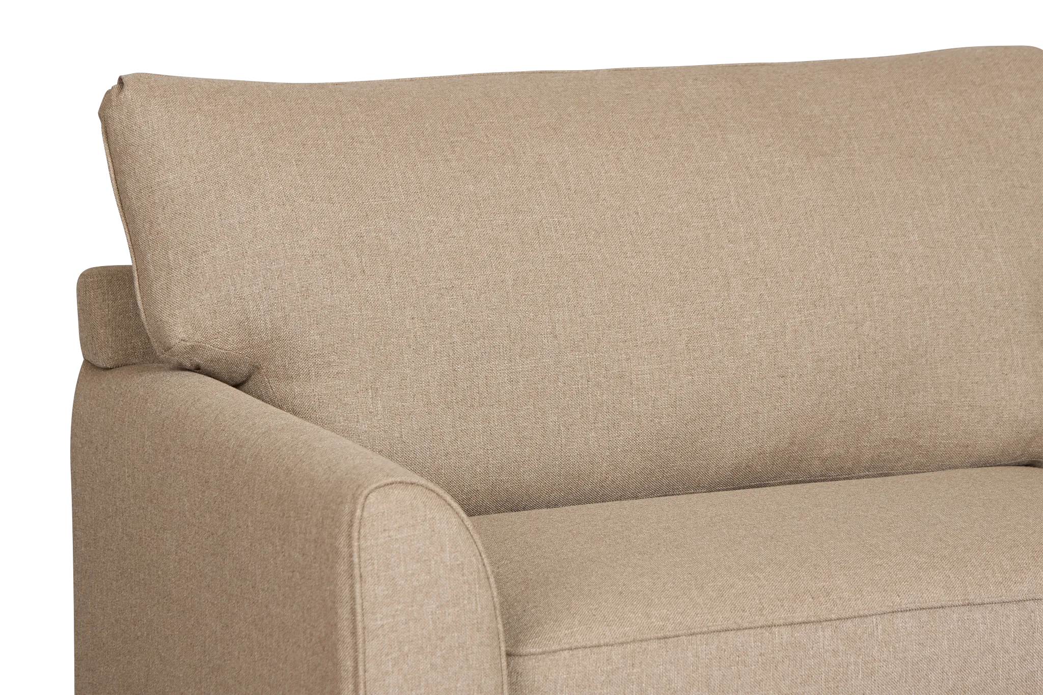 Tate Brown Fabric Cooling Memory Foam Sleeper