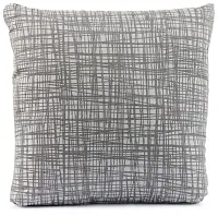 Hugo Gray 18" Accent Pillow
