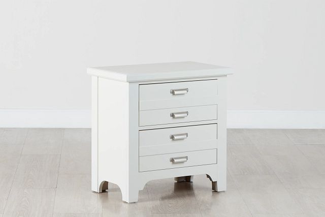 Bungalow Ivory 2-drawer Nightstand (0)