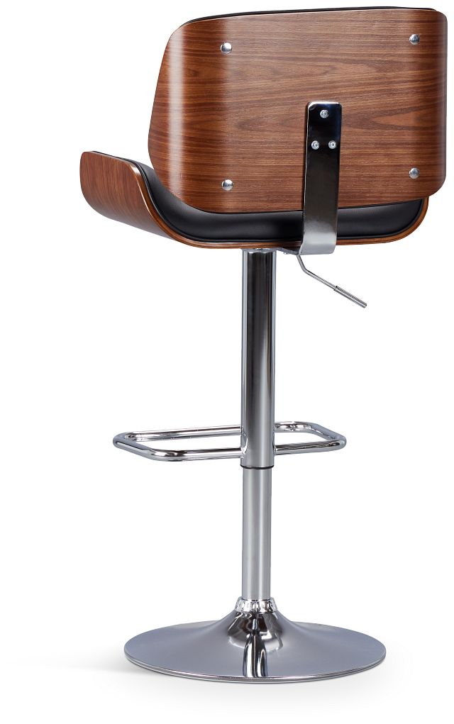 Nadia Black Adjustable Stool