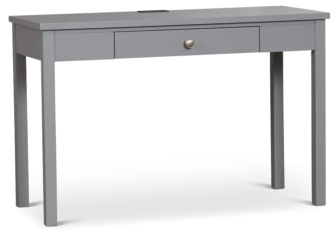 Charleston Gray 1-drawer Desk Charleston Gray 1-drawer Desk