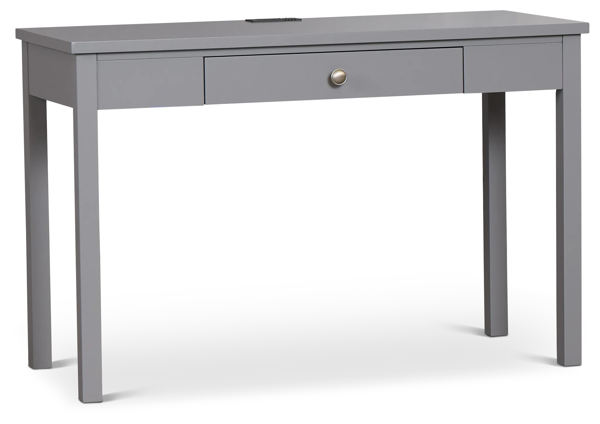 Charleston Gray 1-drawer Desk