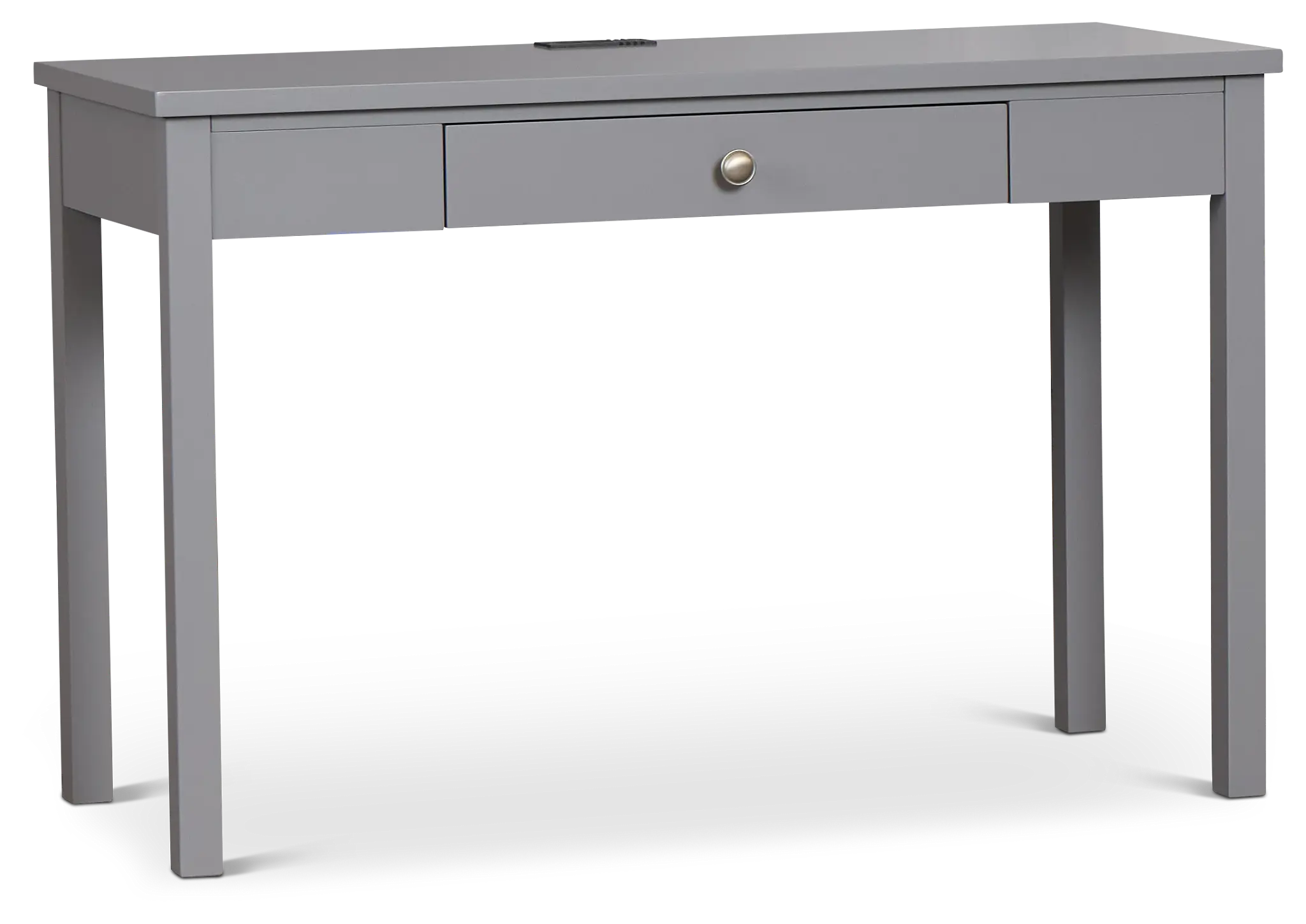 Charleston Gray 1-drawer Desk Charleston Gray 1-drawer Desk