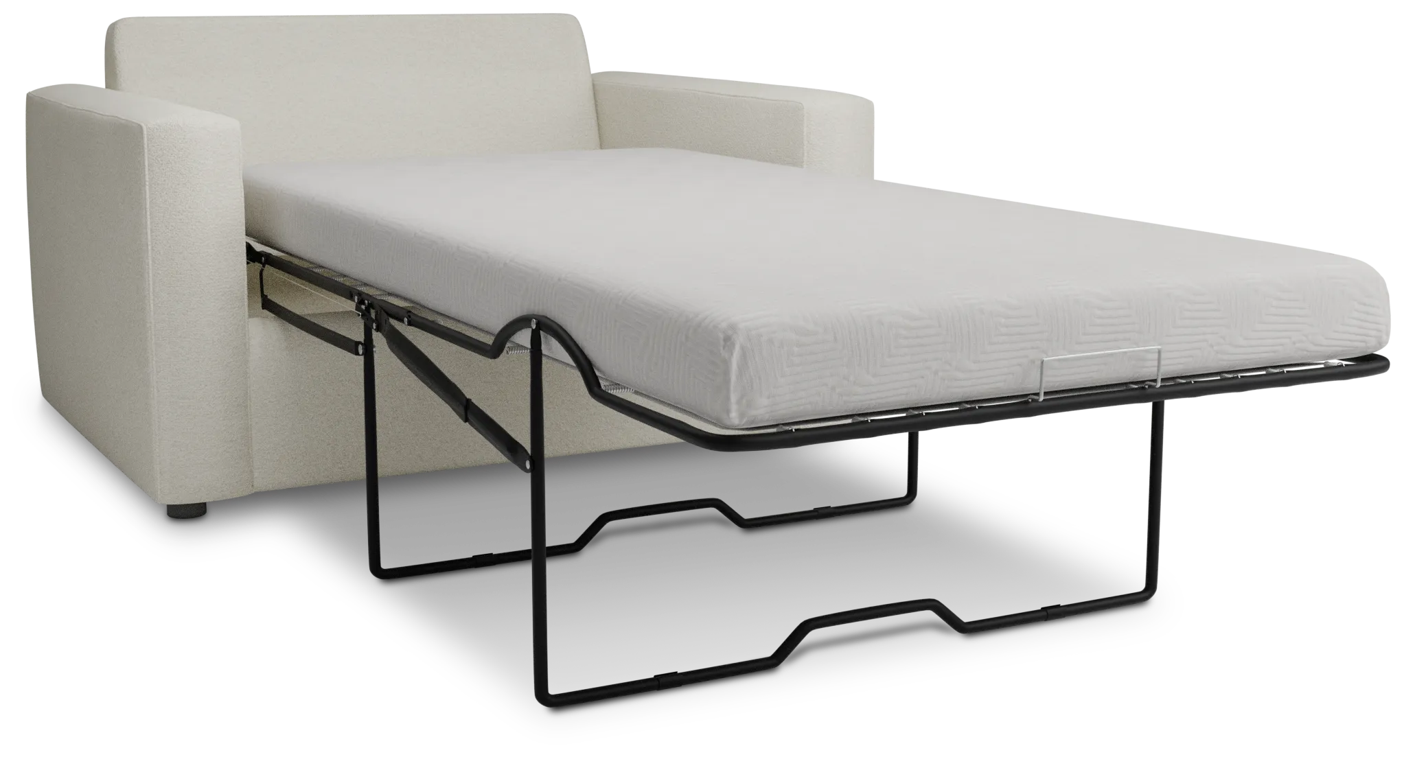 Siesta Elite Ivory Fabric Cooling Memory Foam Sleeper