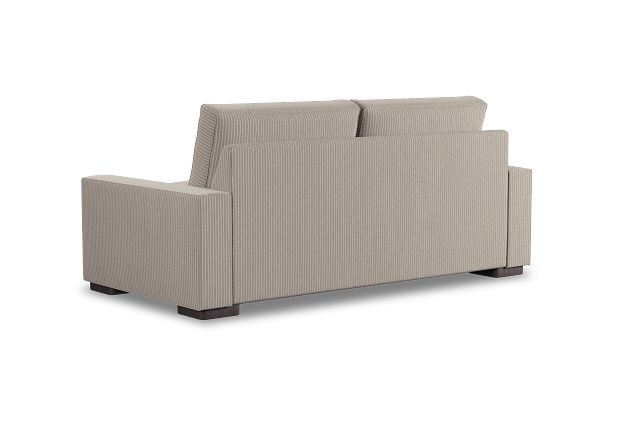 Edgewater Lucy Taupe 84" Sofa W/ 2 Cushions (3)
