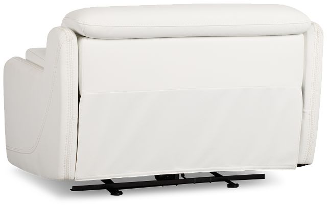 Jett White Micro Power Recliner