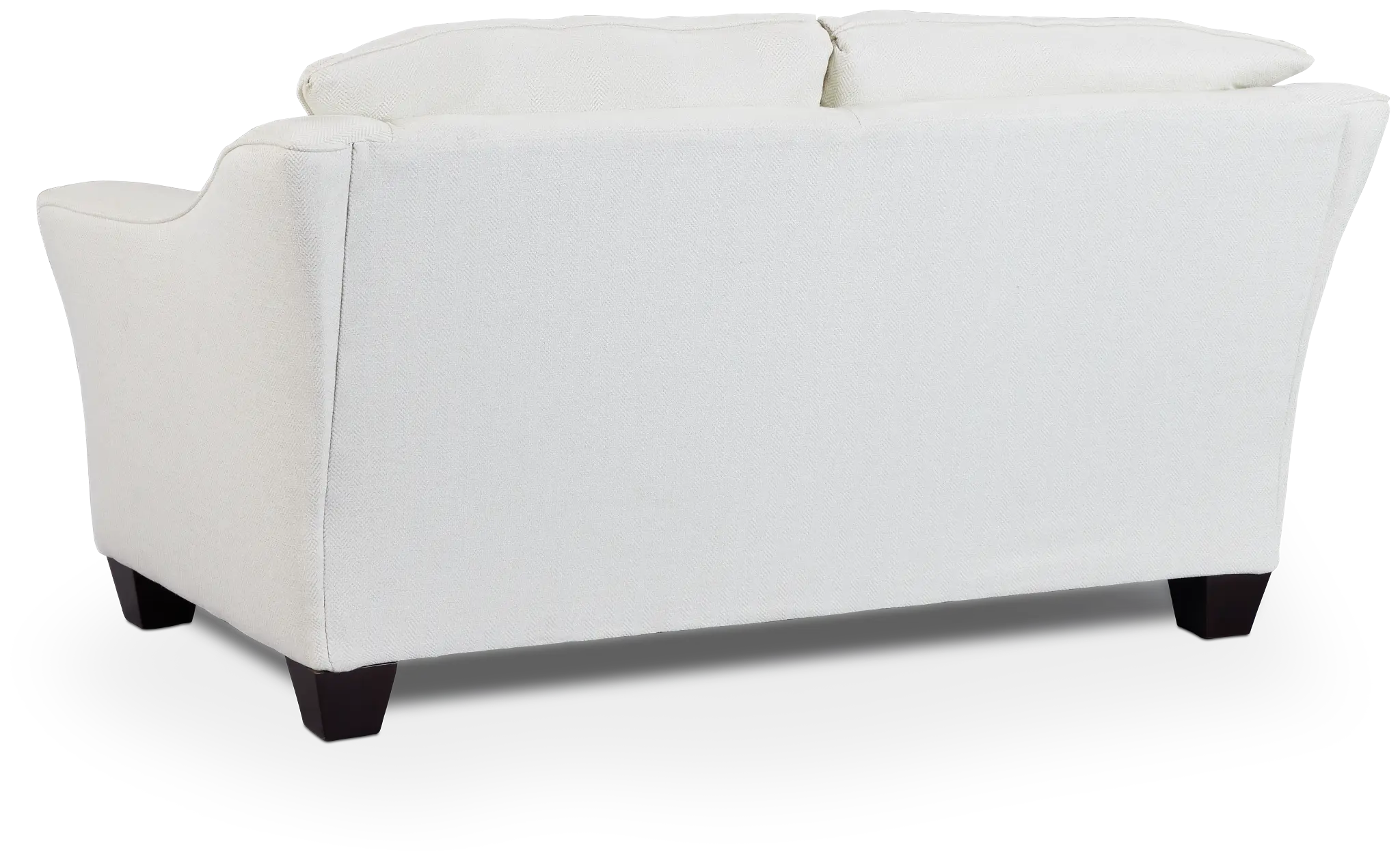 Avery White Fabric Loveseat Avery White Fabric Loveseat