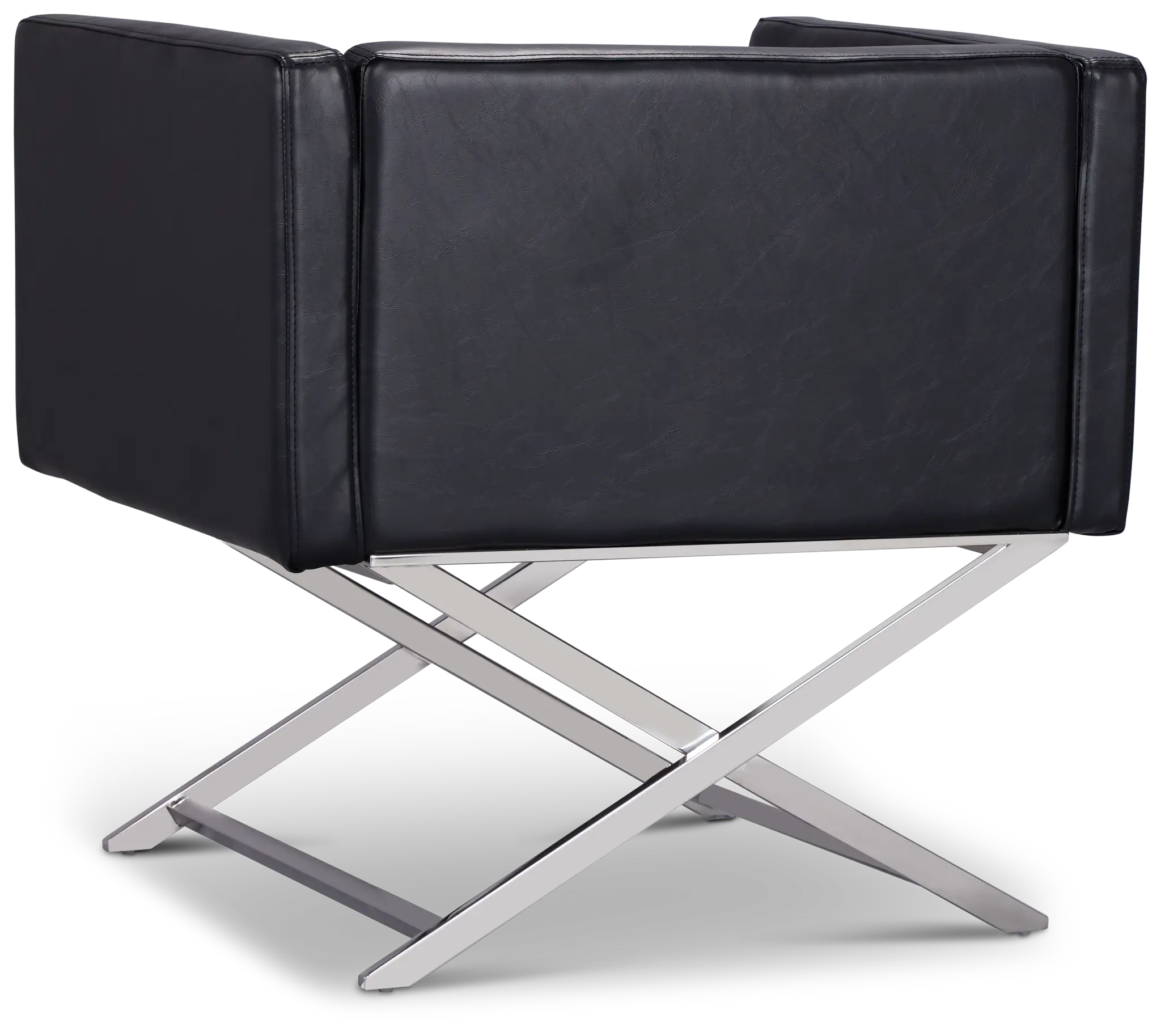 Leone Black Accent Chair Leone Black Accent Chair