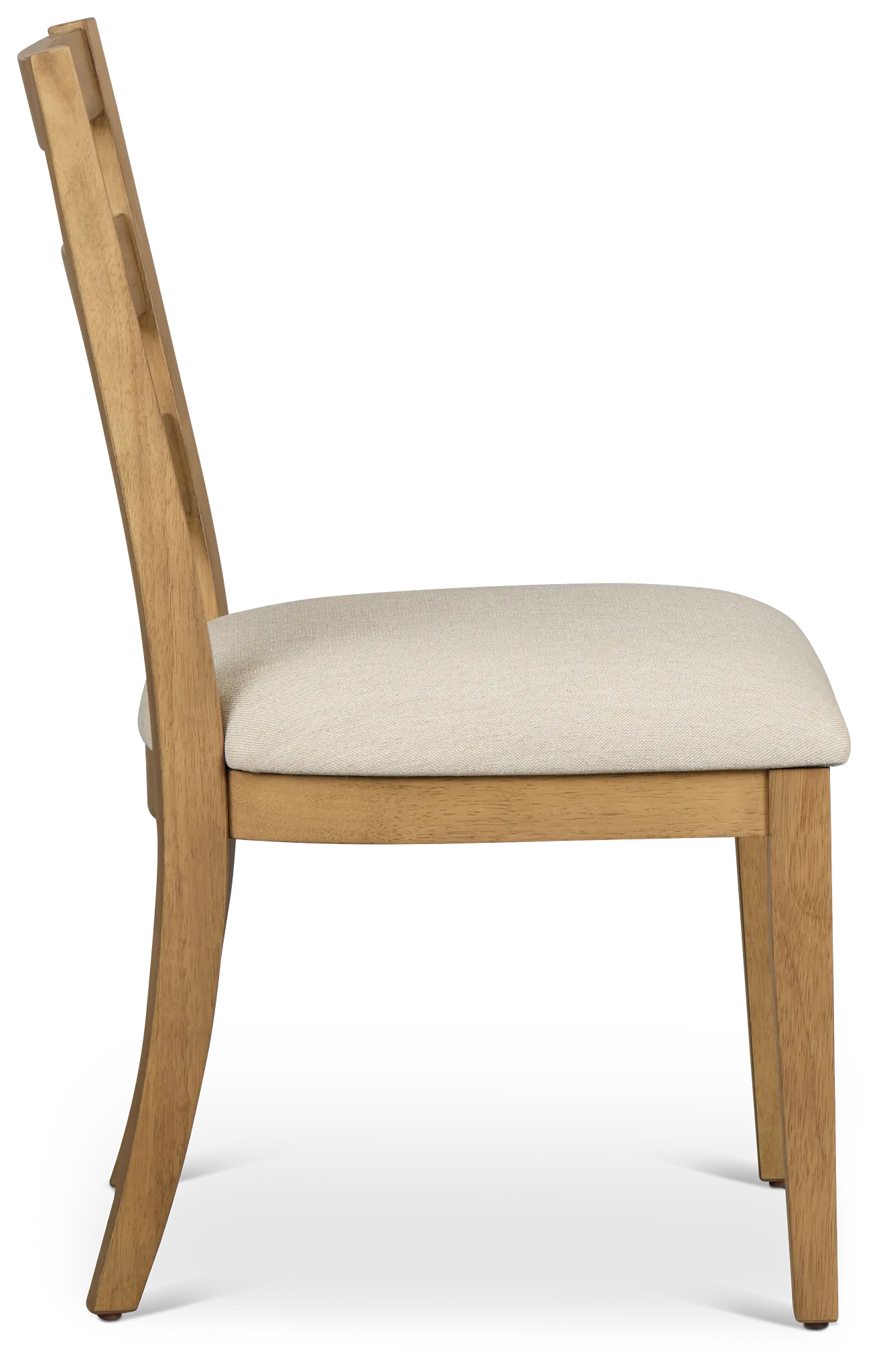 Tahoe Light Tone Slat Upholstered Side Chair