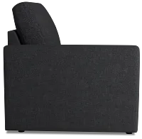 Citymod Dark Gray Fabric Left Chair