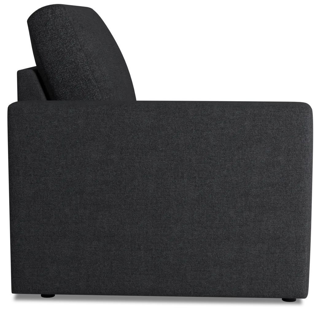 Citymod Dark Gray Fabric Left Chair