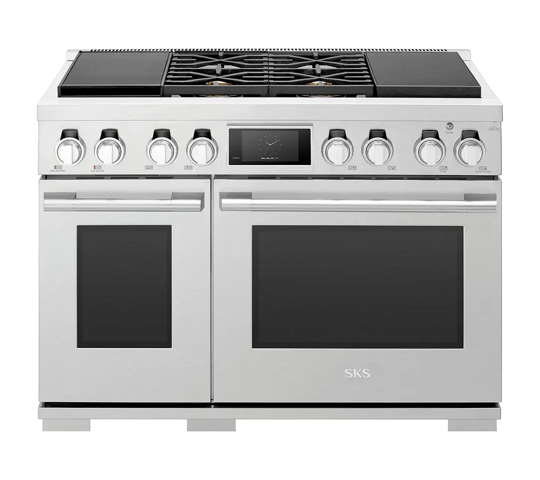 Sks 480 Series Stainless Steel 48" Dual Fuel Range Sks 480 Series Stainless Steel 48" Dual Fuel Range