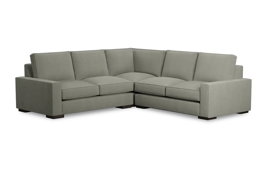 Edgewater Delray Pewter Small Two-arm Sectional Edgewater Delray Pewter Small Two-arm Sectional