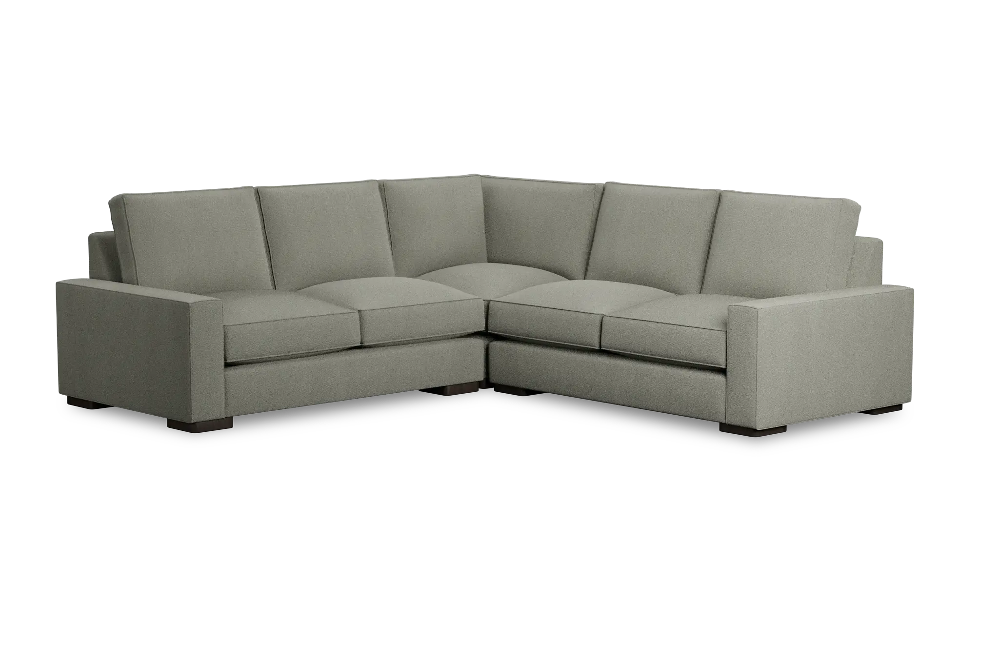 Edgewater Delray Pewter Small Two-arm Sectional Edgewater Delray Pewter Small Two-arm Sectional