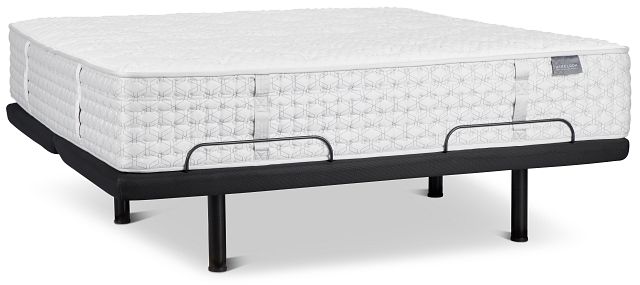 Aireloom Timeless Odyssey Streamline Firm Plus Adjustable Mattress Set