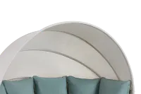 Biscayne Teal Canopy Daybed