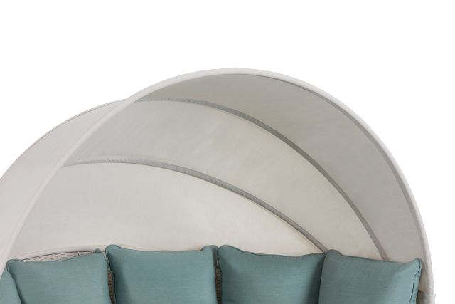 Biscayne Teal Canopy Daybed (5)