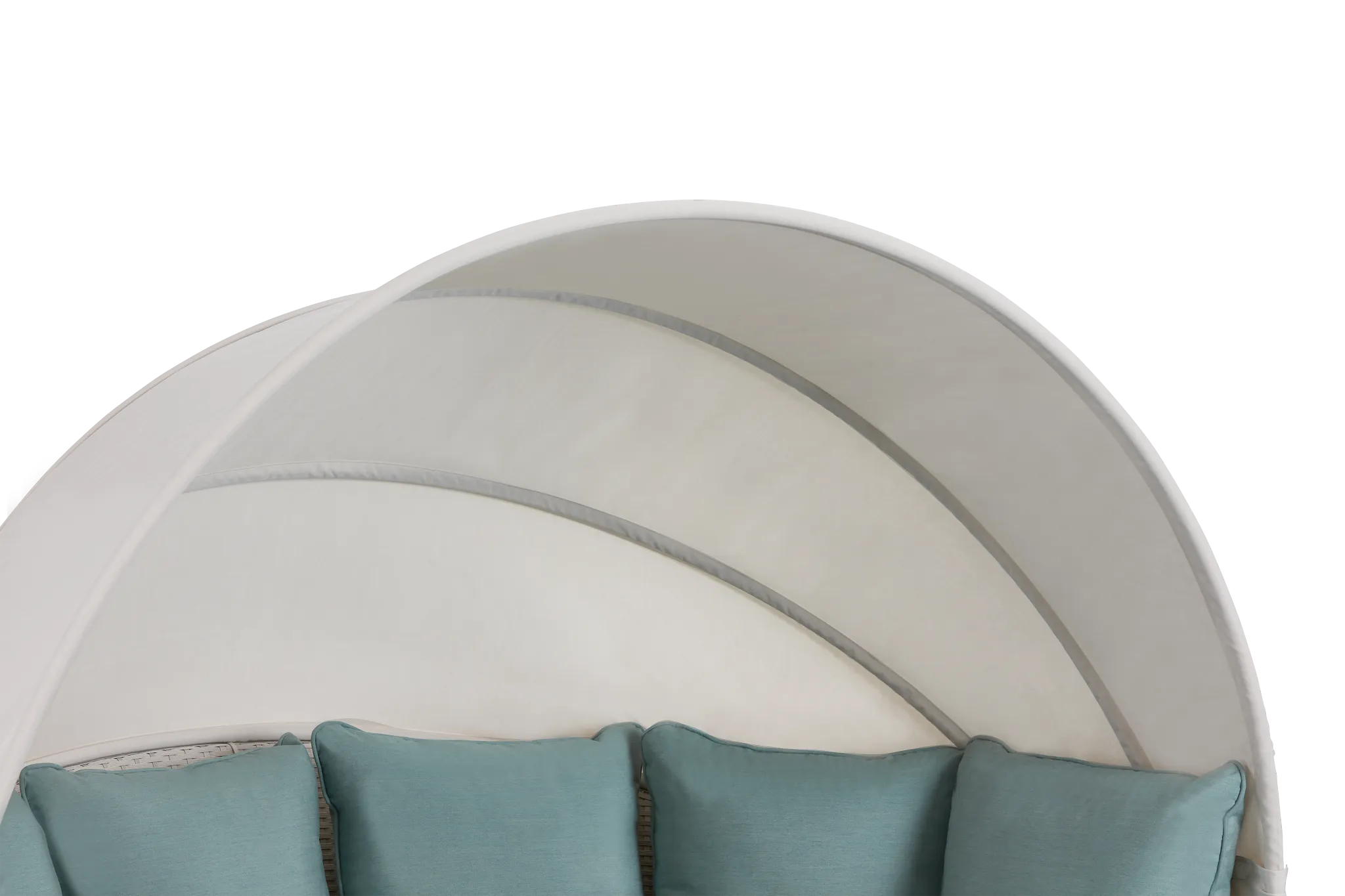 Biscayne Teal Canopy Daybed