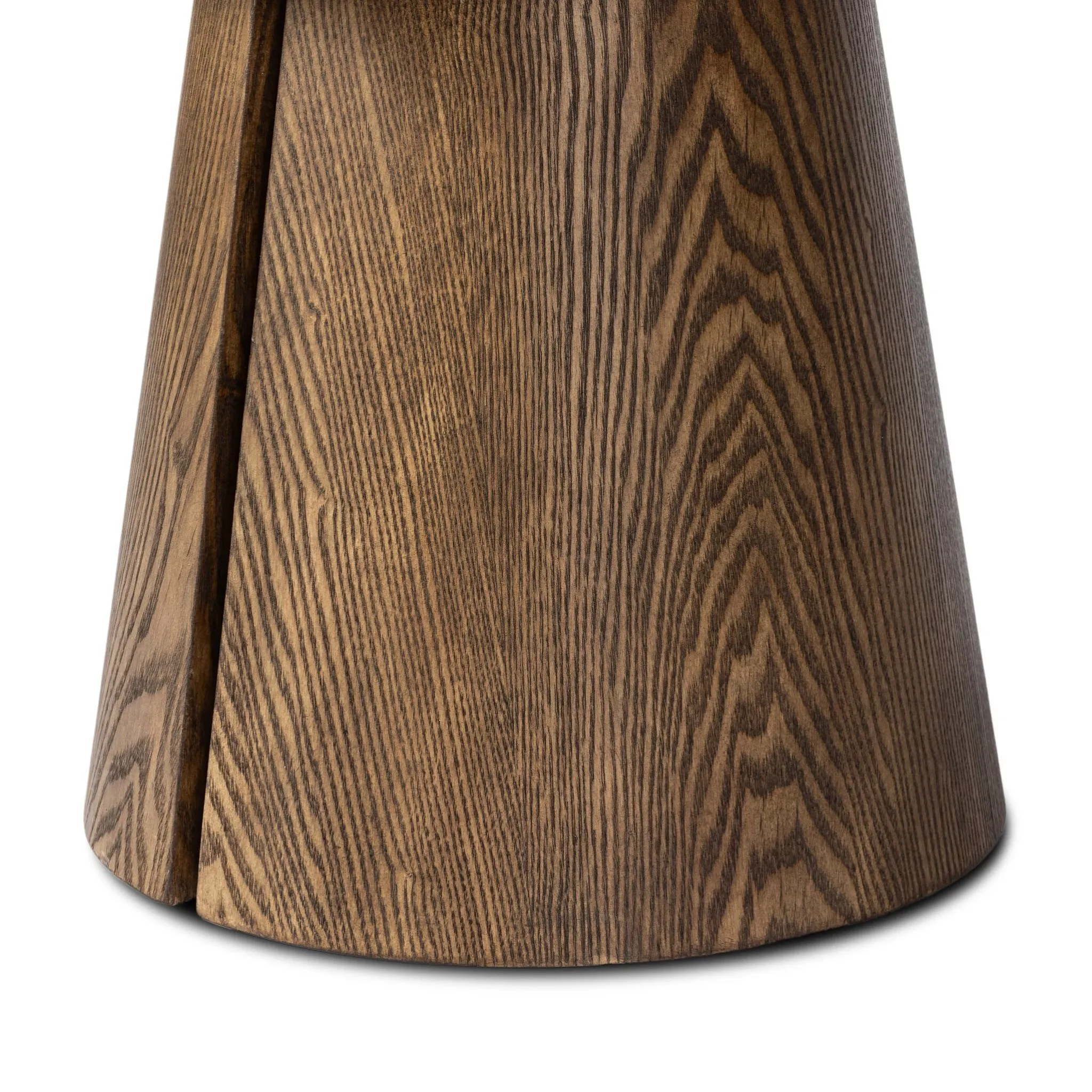 Four Hands Moli Brown Velvet Accent Stool