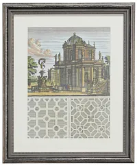 Resorts Gray Framed Wall Art