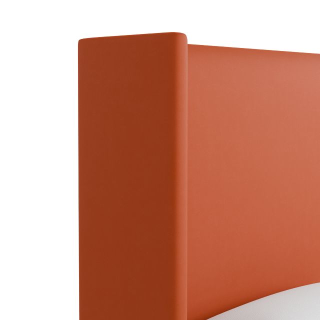 Captiva Joya Orange 60" Upholstered Shelter Bed