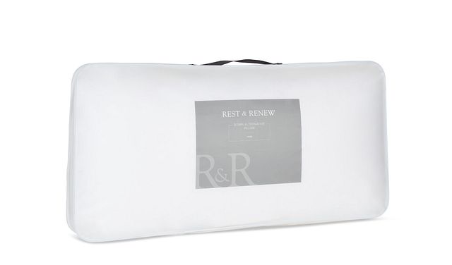 Rest & Renew Down Alternative Back Sleeper Pillow