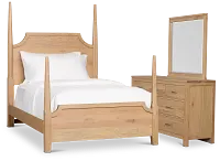 Carolina Light Tone Poster Bedroom