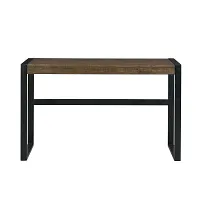 Tirian Dark Tone Sofa Table With 3 Stools