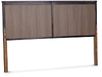 Lancaster Mid Tone Wood Panel Headboard