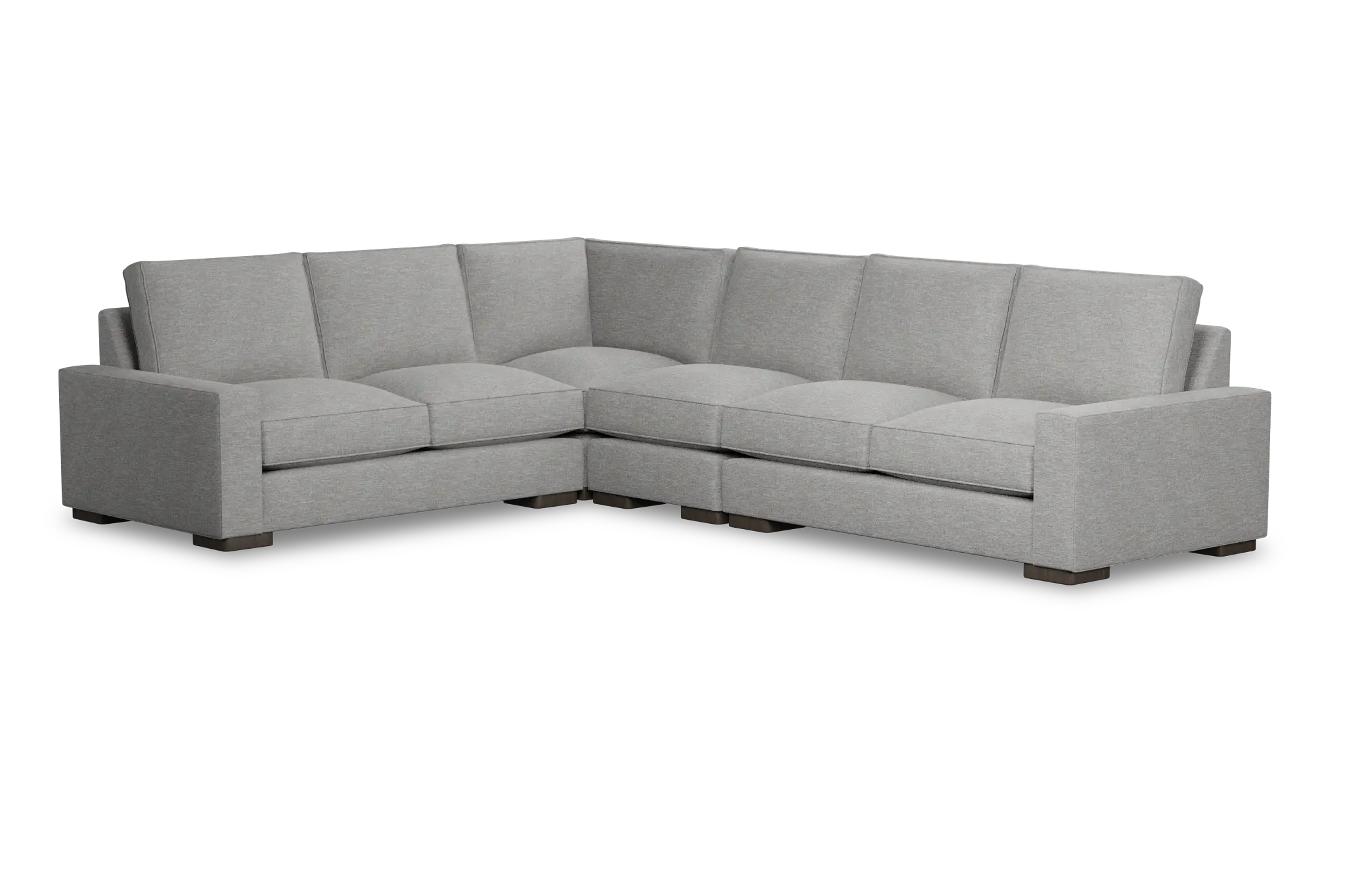 Edgewater Victory Gray Medium Two-arm Sectional Edgewater Victory Gray Medium Two-arm Sectional