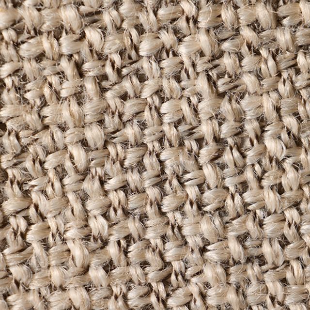 Willow Light Beige Fabric Ottoman