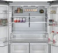 Bosch 800 Series Black 36" French Door Refrigerator