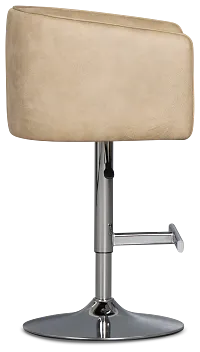 Ace Beige Uph Adjustable Barstool