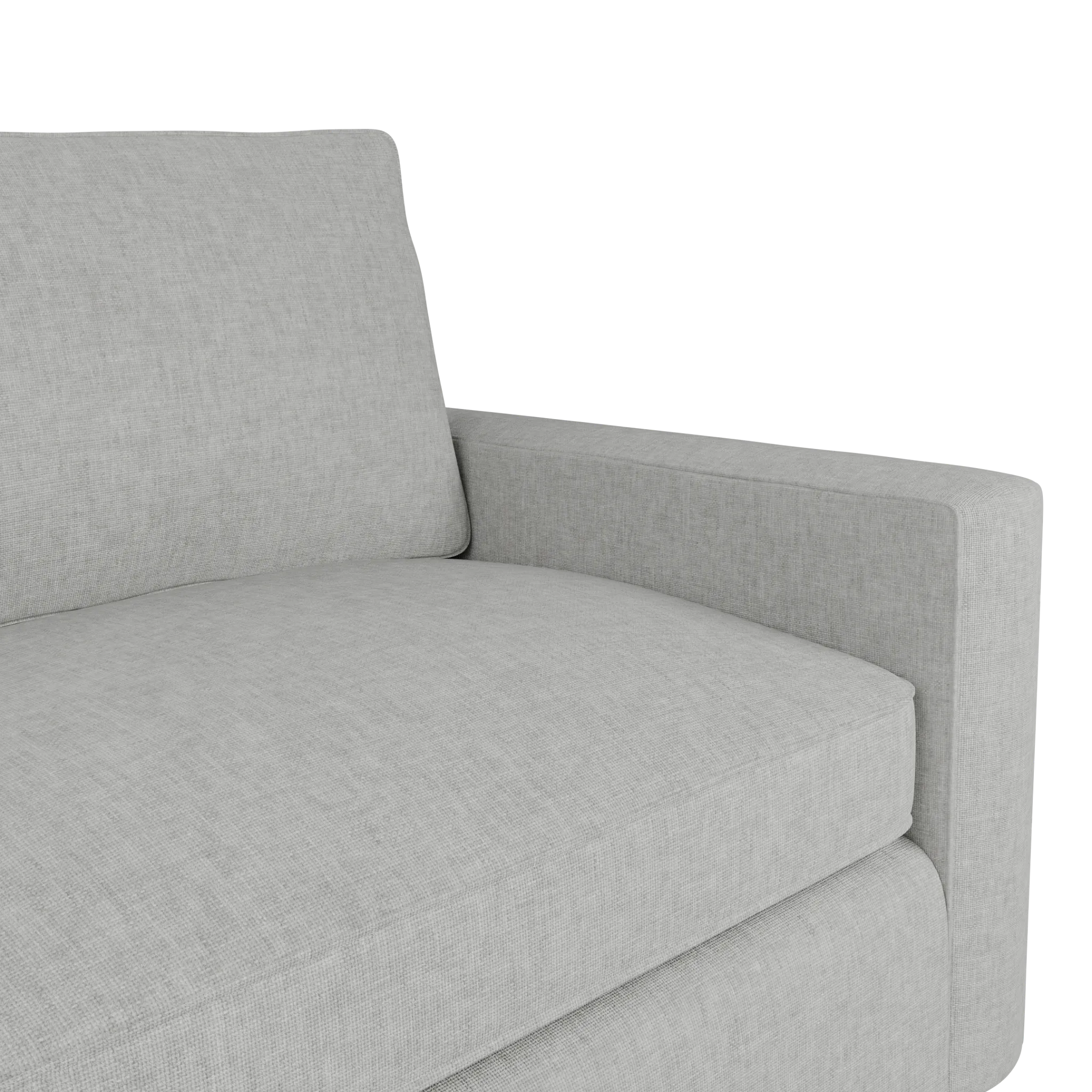 Siesta Delray Pewter Fabric Chair