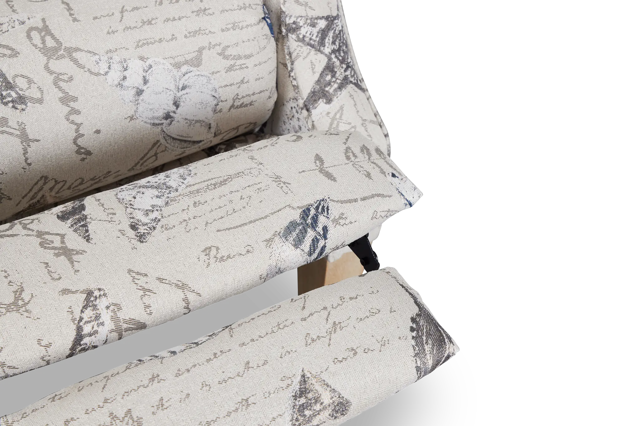 Shelly Light Beige Fabric Push Back Recliner Shelly Light Beige Fabric Push Back Recliner