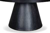 Alden Black Round Coffee Table