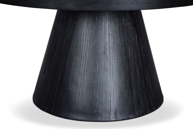 Alden Black Round Coffee Table