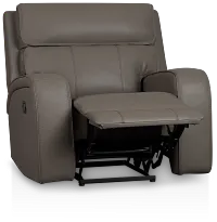 Rhett Gray Micro Recliner