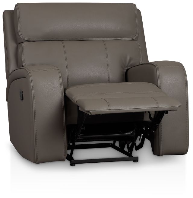 Rhett Gray Micro Recliner