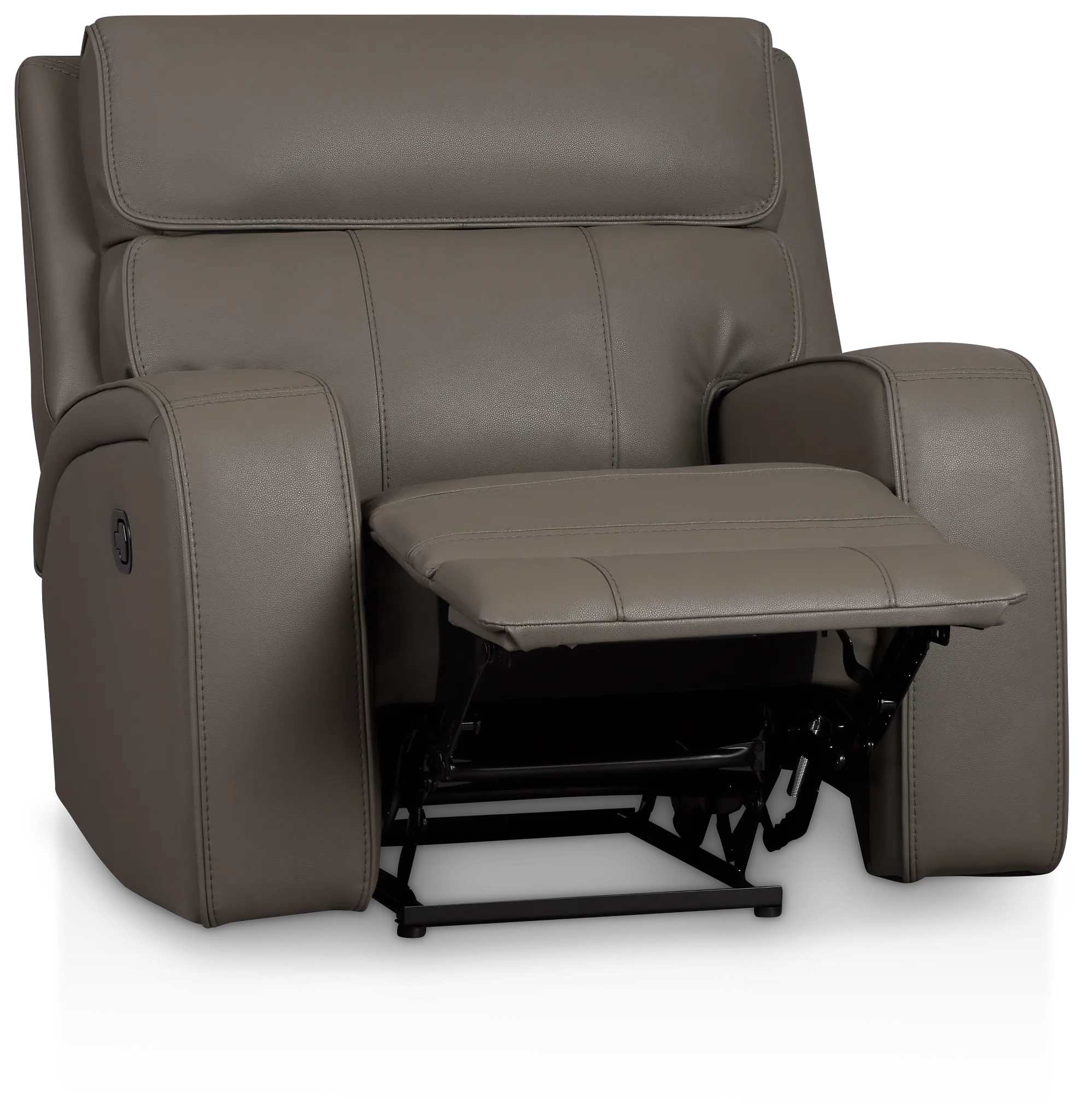 Rhett Gray Micro Recliner