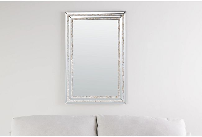 Kaylah Silver Mirror