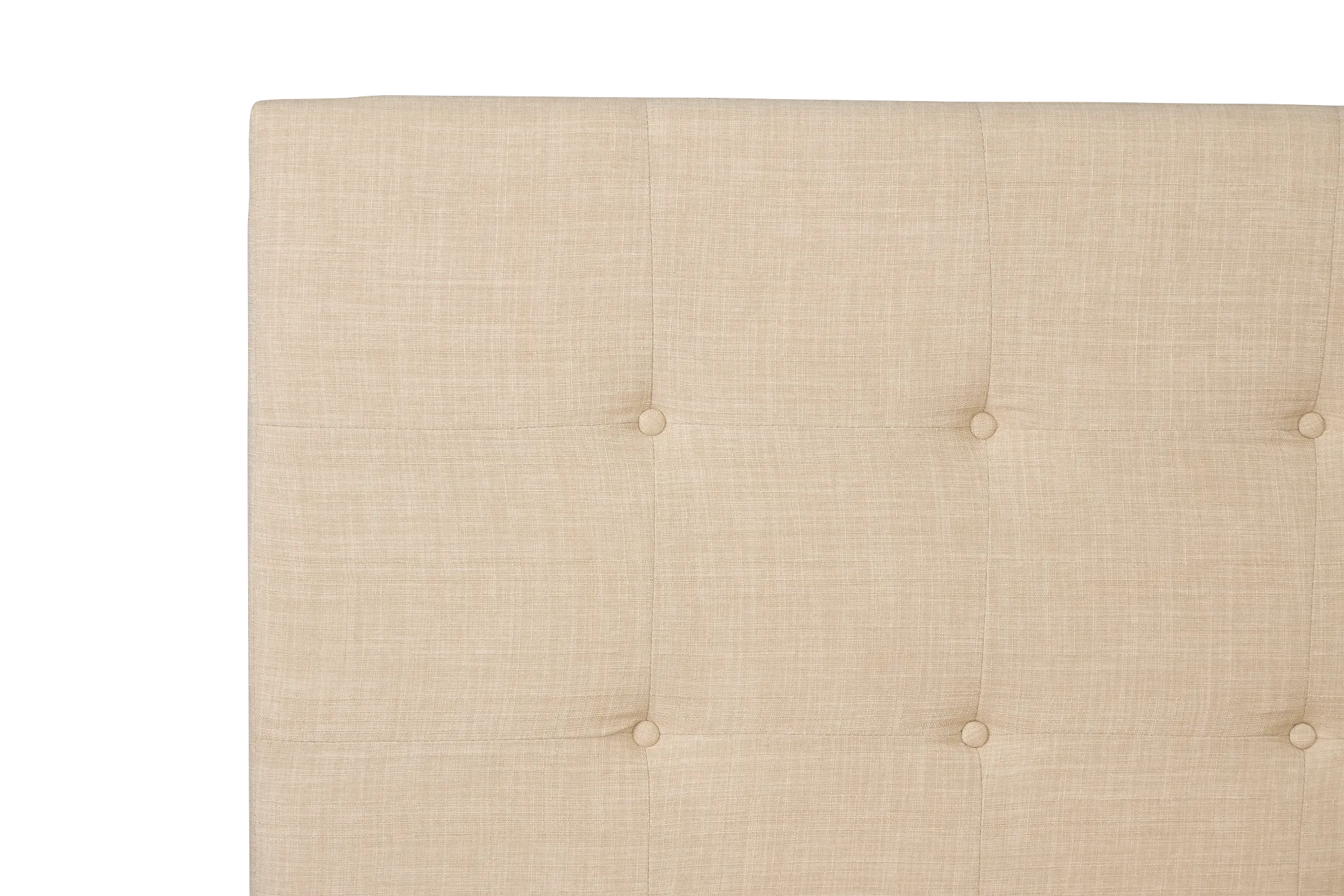 Flagler Beige Uph Panel Bed