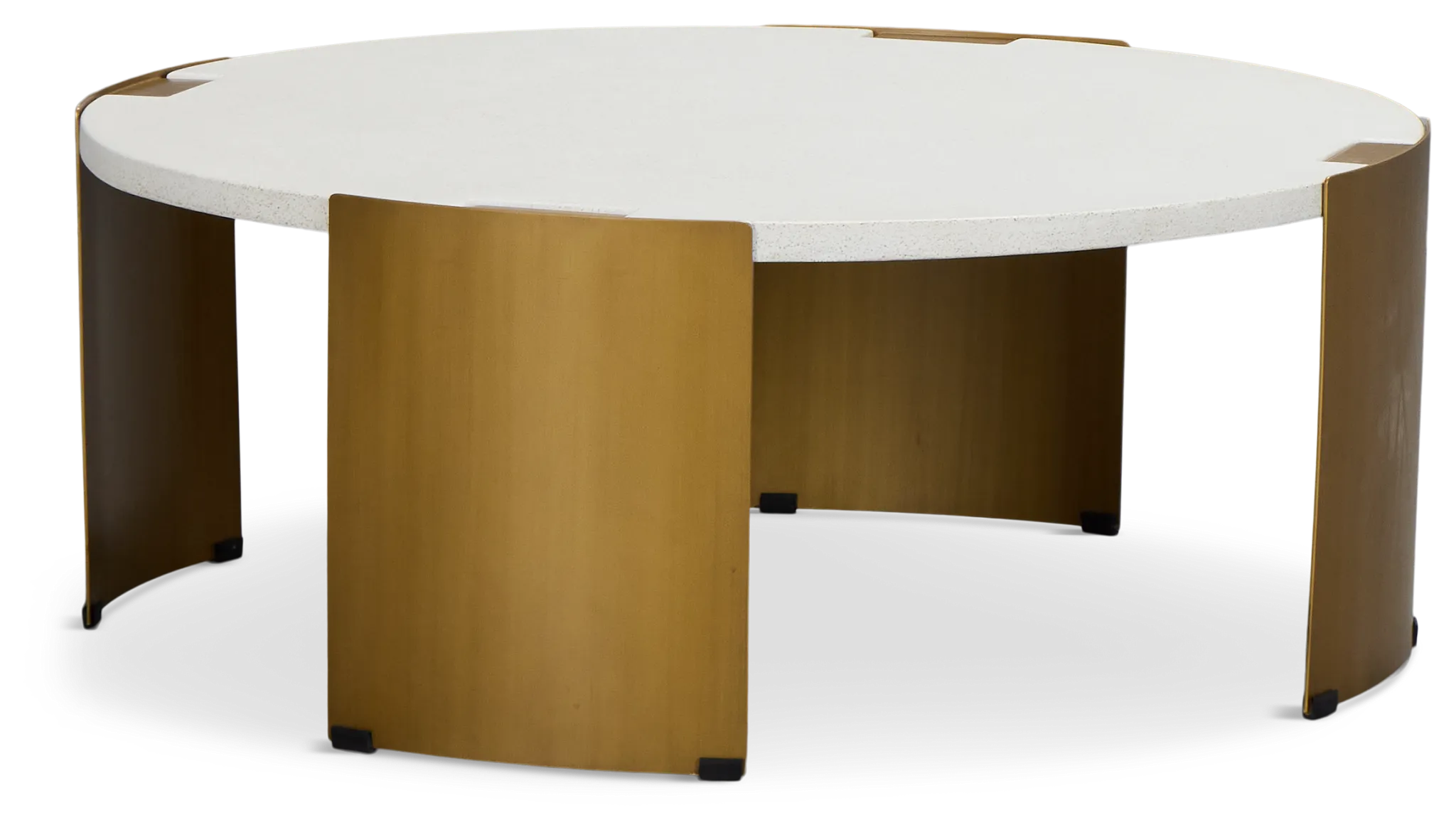 Jensen White Round Coffee Table