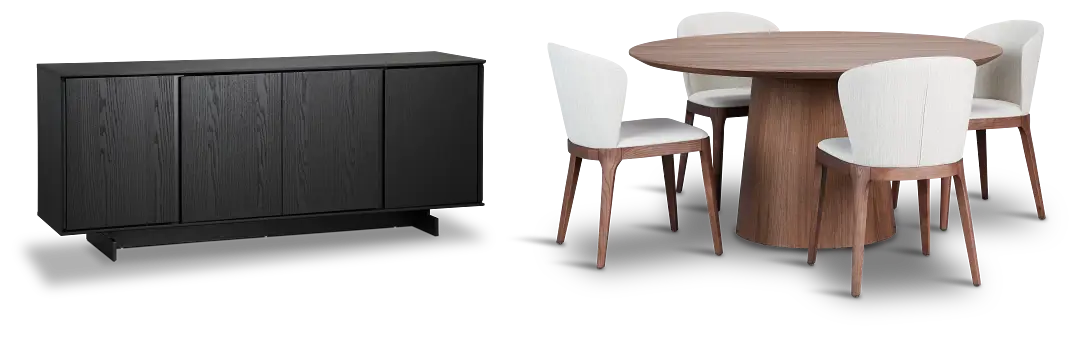 Nomad Mid Tone 47" Dining Room Nomad Mid Tone 47" Dining Room